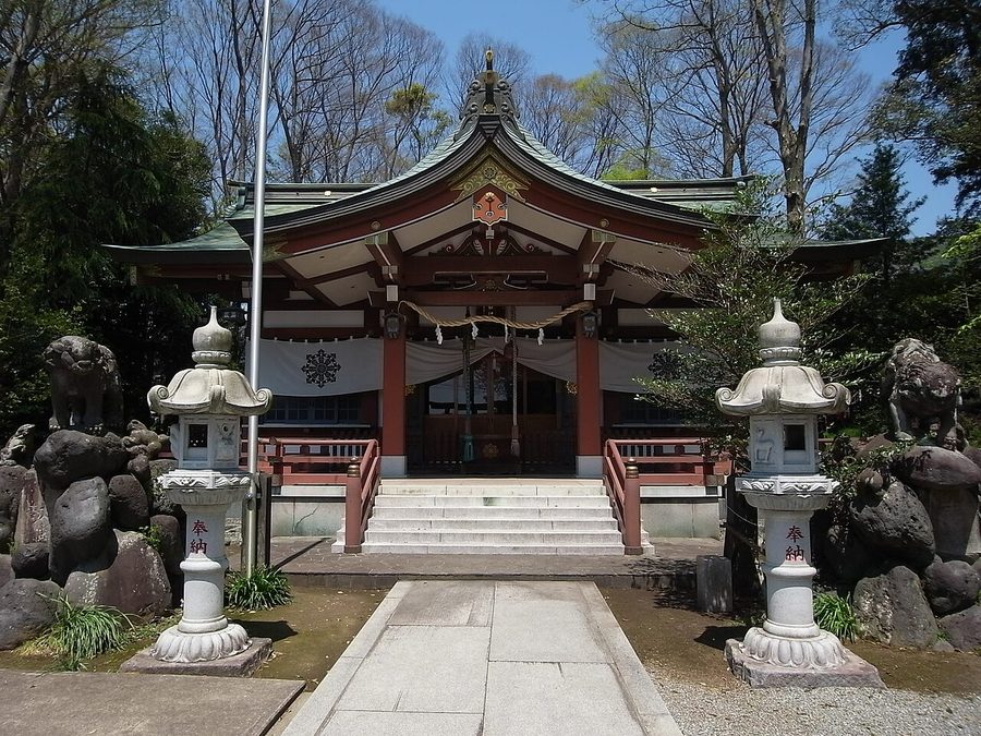 寒田神社の拝殿