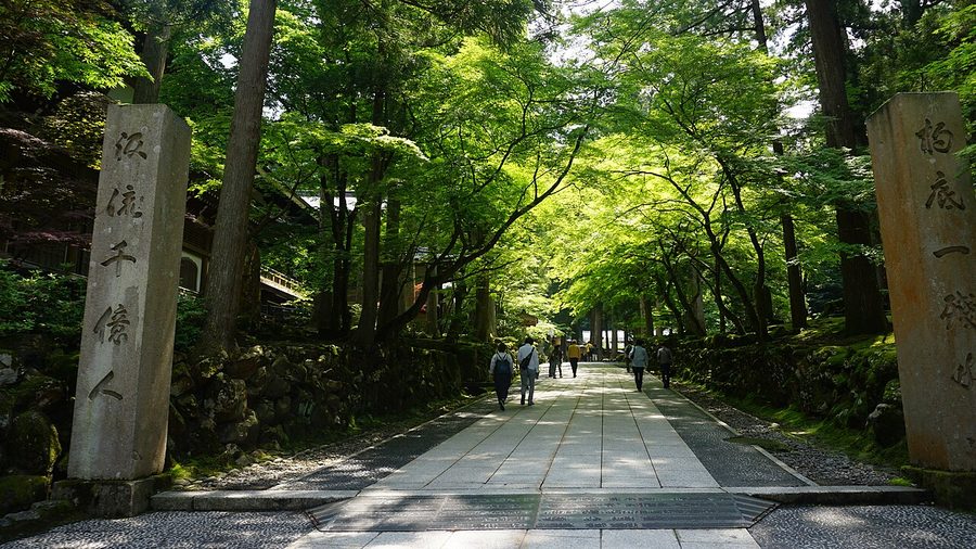 永平寺の参道