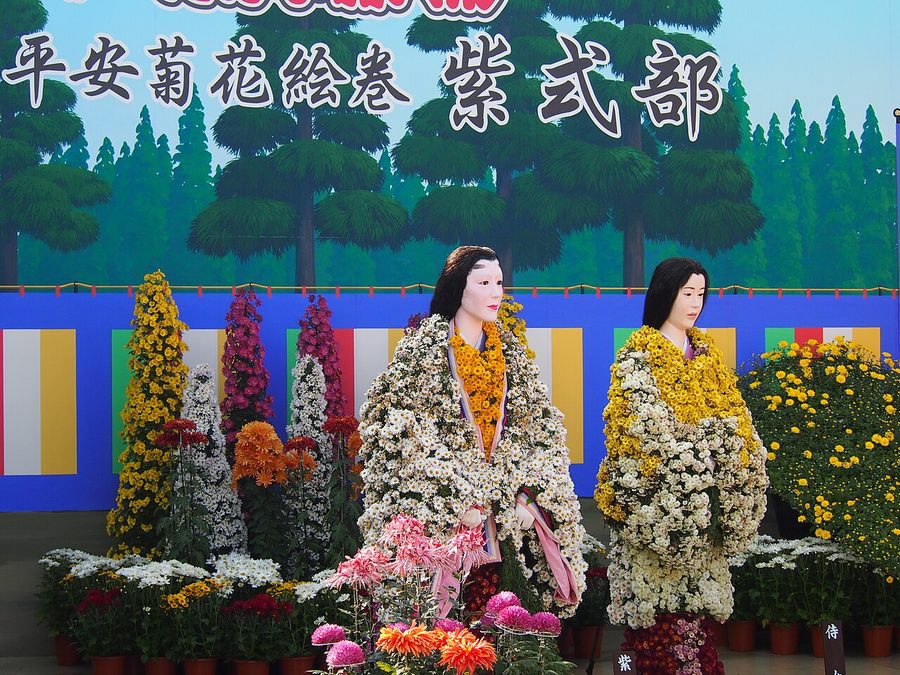 たけふ菊人形の菊人形
