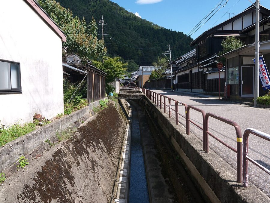 越前和紙の里・紙すきの郷の通り