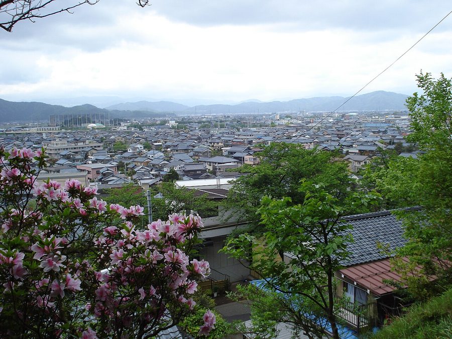 王山からの眺め