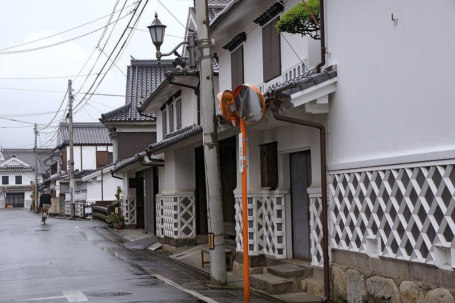 筑後吉井伝統的建造物群保存地区の町並み