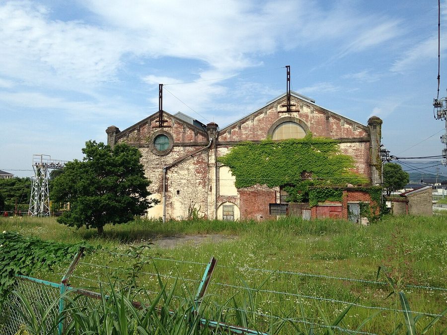 遠賀川水源地ポンプ室