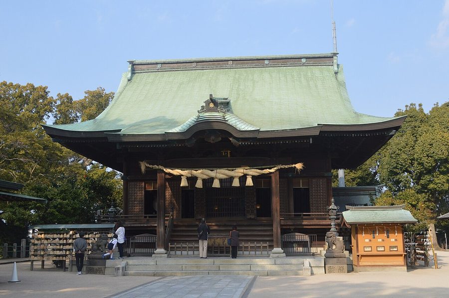 水天宮（久留米水天宮）の社殿