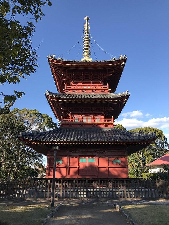 豊前国分寺の三重塔