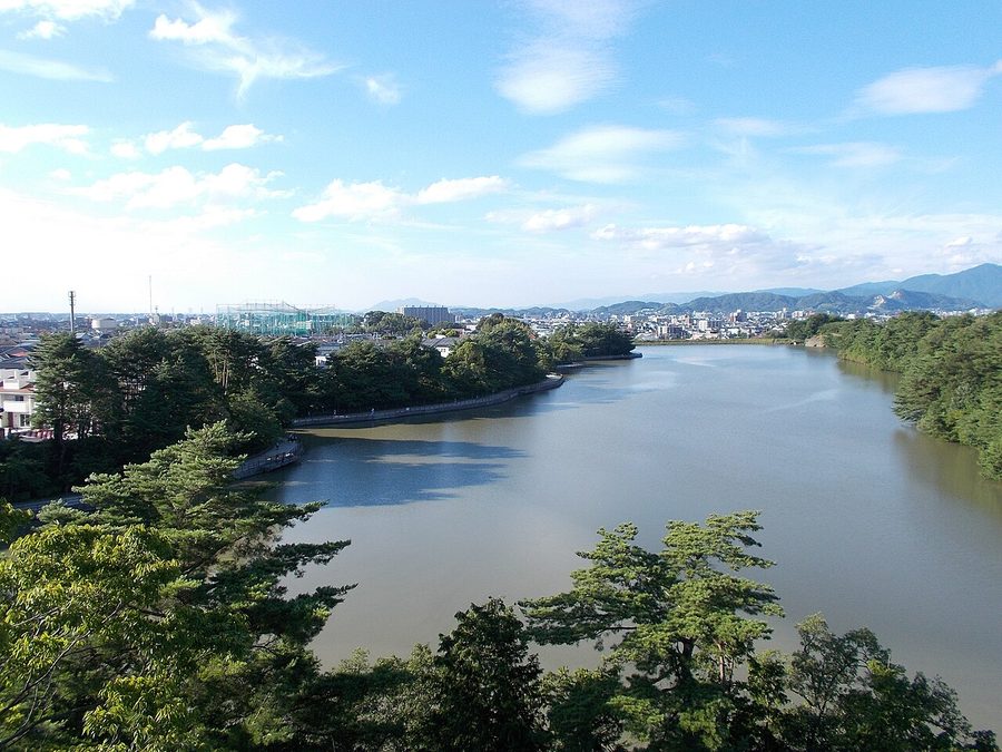 白水大池公園の池