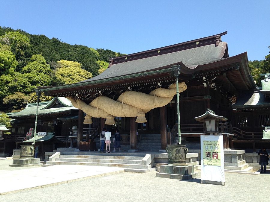 宮地嶽神社の拝殿