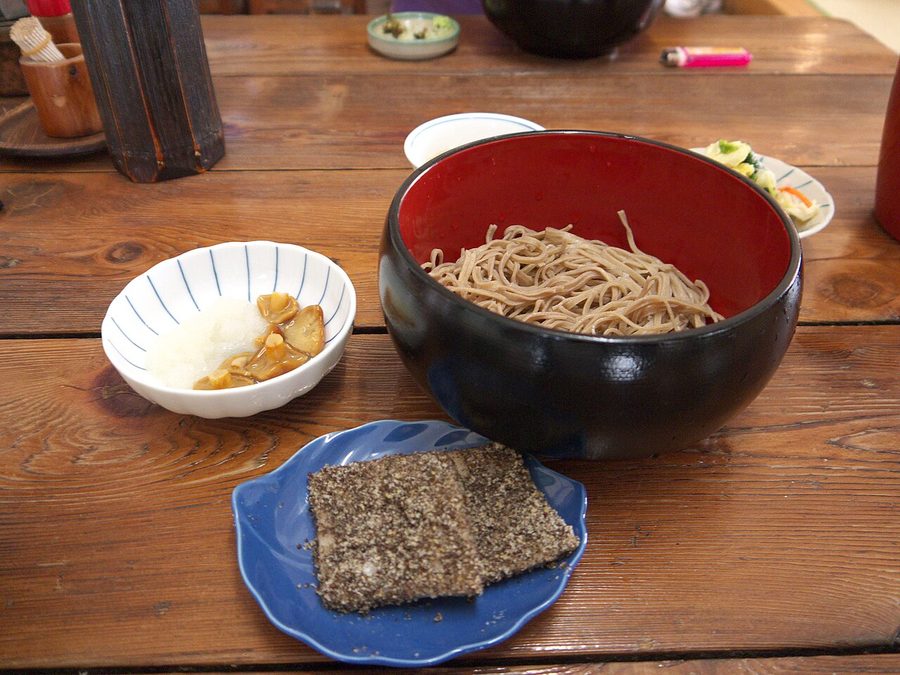 裁ちそばとはっとう餅