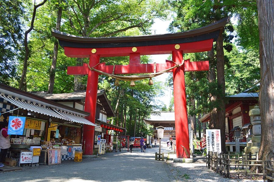 伊佐須美神社の鳥居
