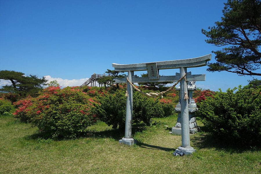 高柴山神社の鳥居