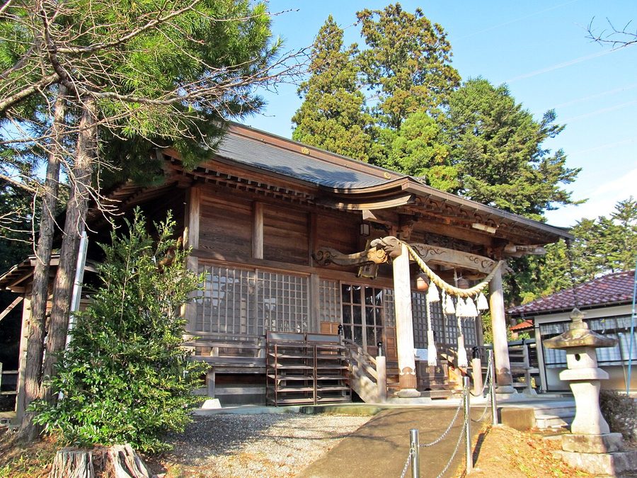 子眉嶺神社拝殿