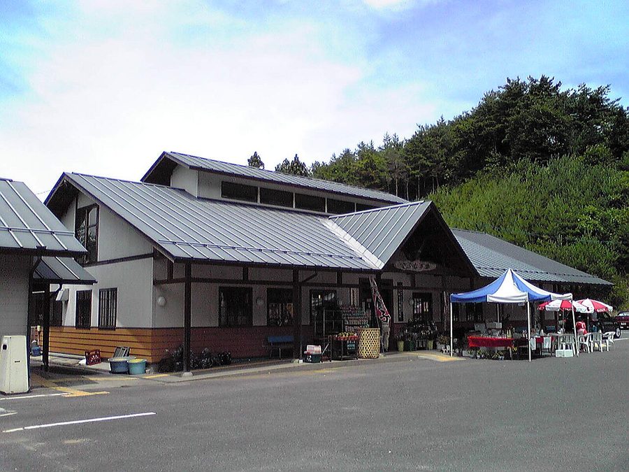 道の駅たまかわの物産販売所