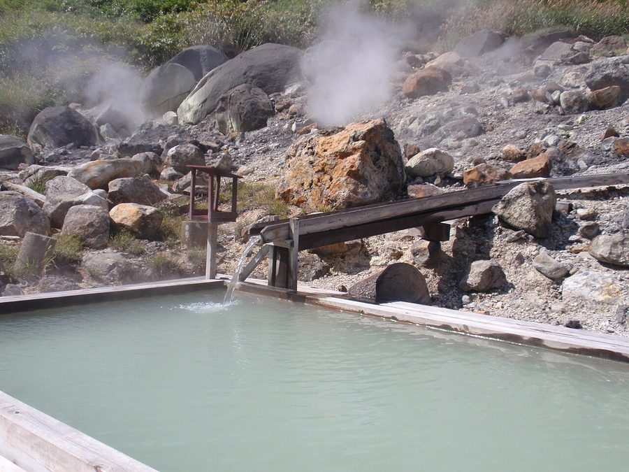 ふけのゆ温泉の露天風呂