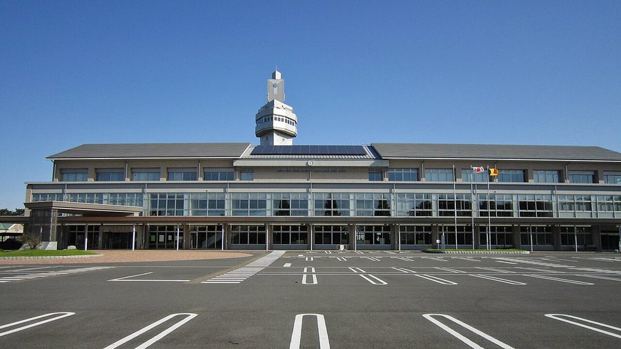 邑楽町役場の庁舎です