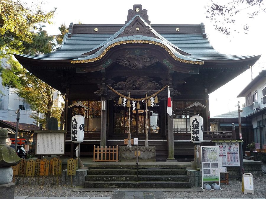 八坂神社(取手市東)拝殿