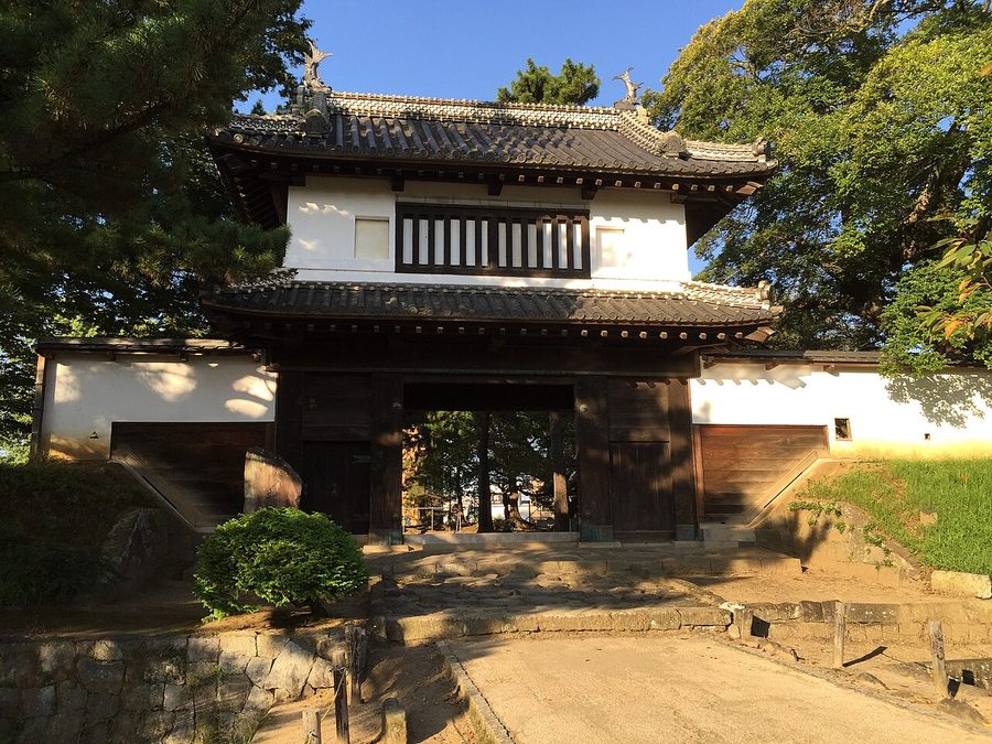 土浦城の城門