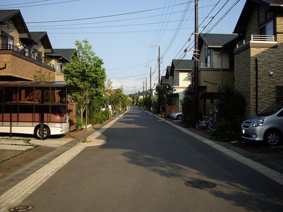 本町の住宅地