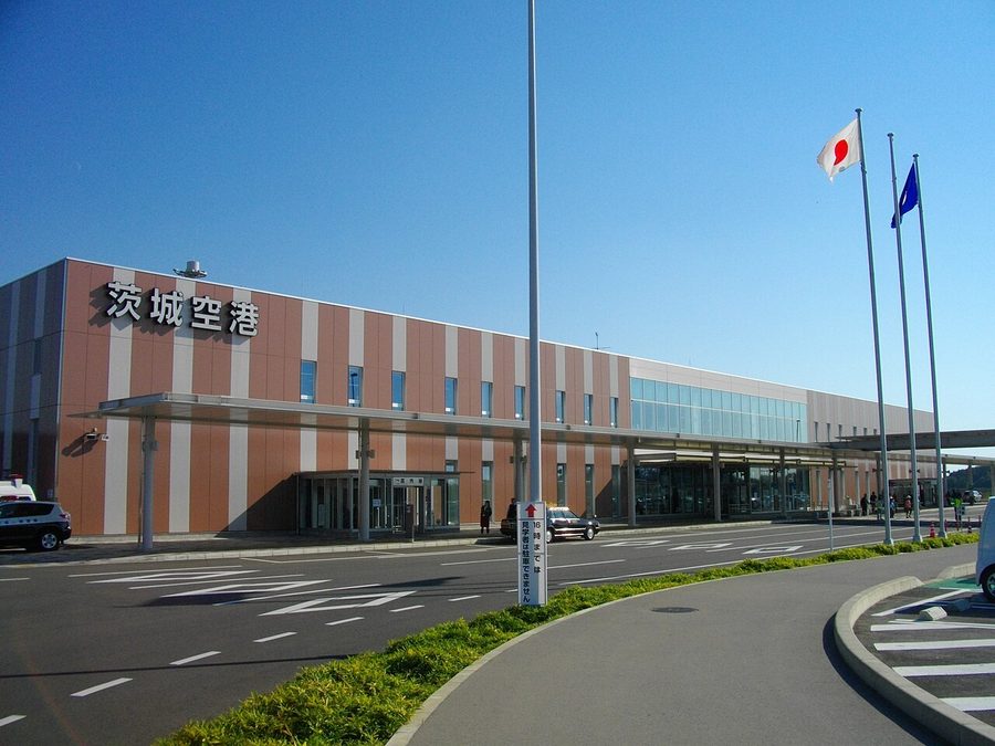 茨城空港のターミナルビル