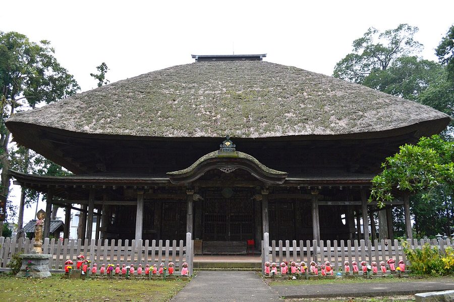 佐竹寺の本堂