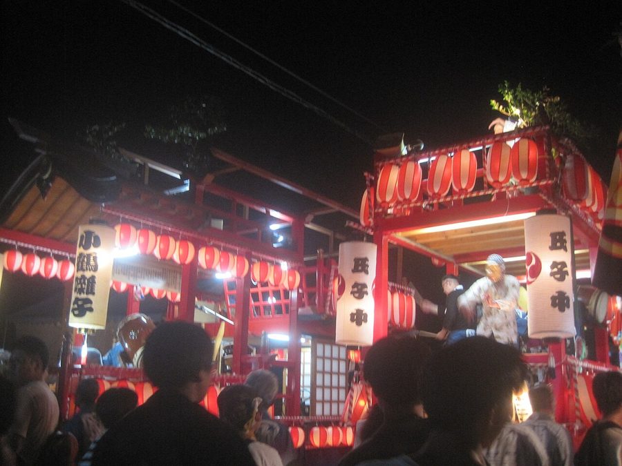 小鶴ばやし保存会の山車
