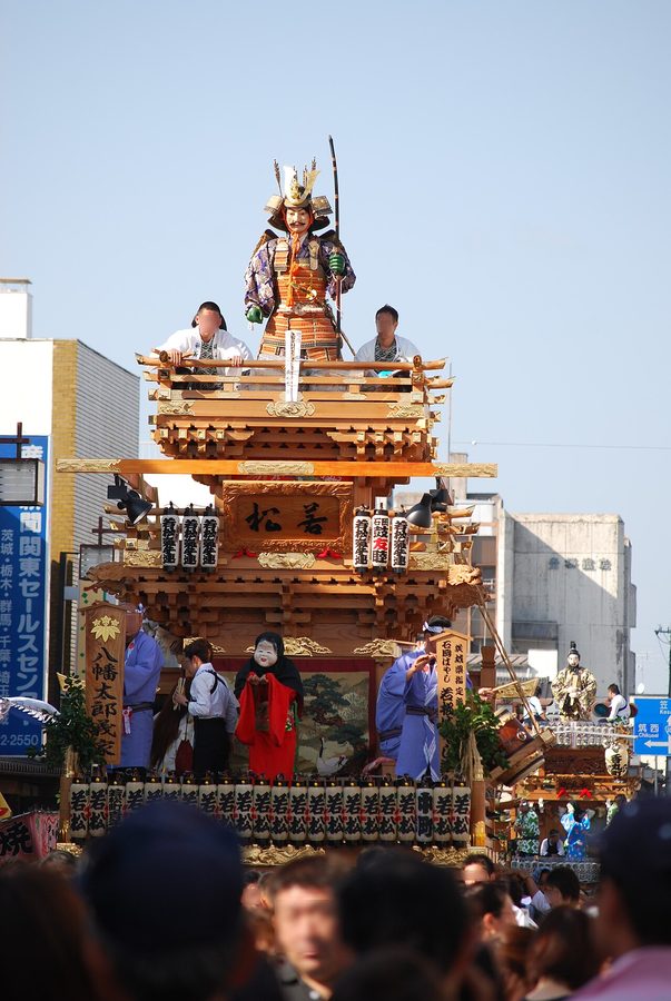 常陸國總社宮例大祭(石岡のおまつり)の山車