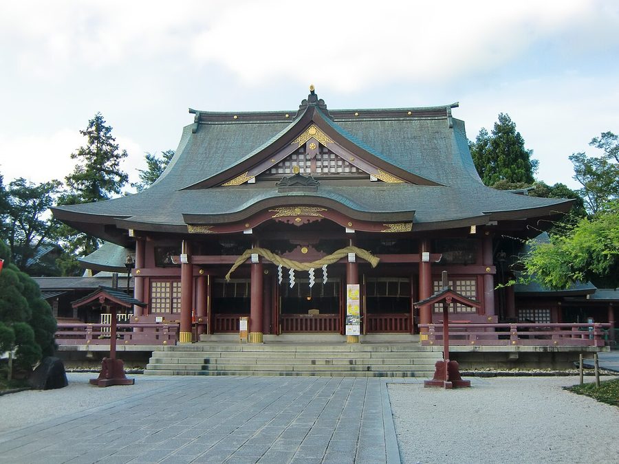 笠間稲荷神社の拝殿