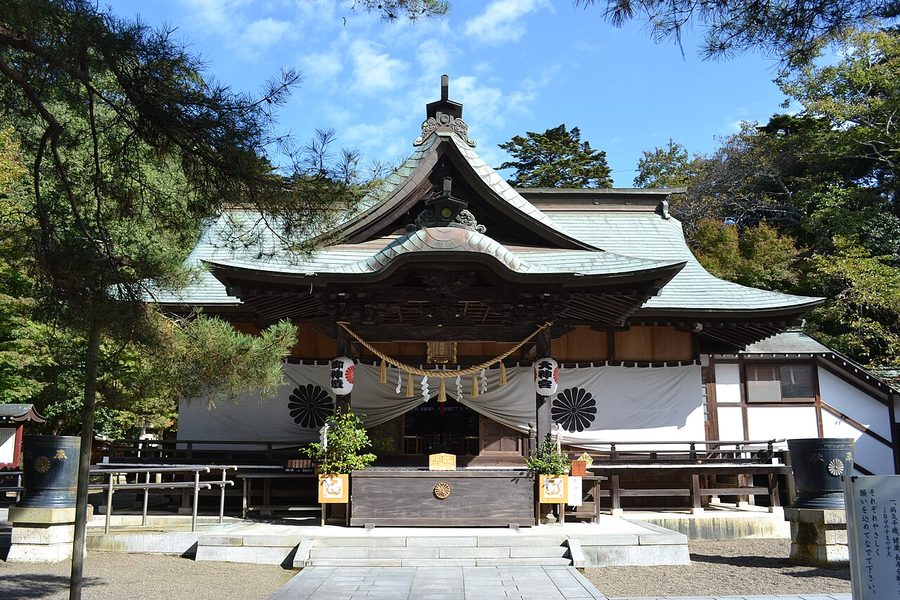 村松大神宮の拝殿