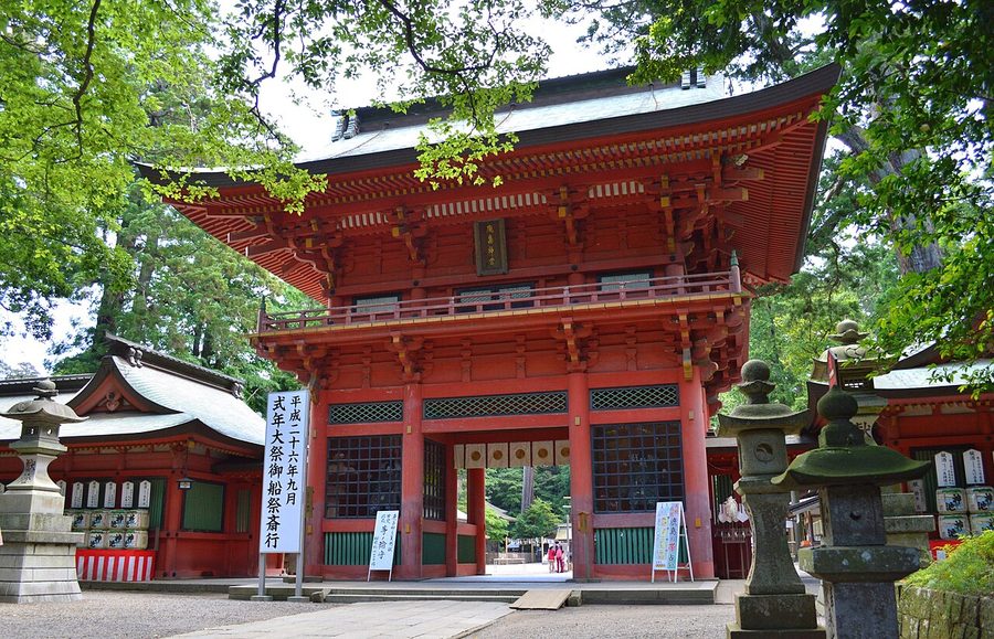 鹿島神宮の楼門