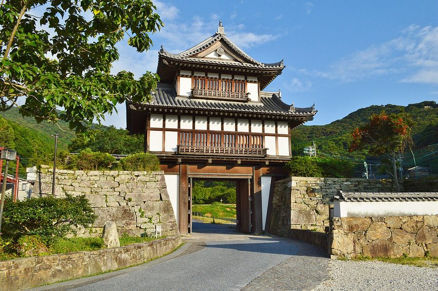 金石城の櫓門