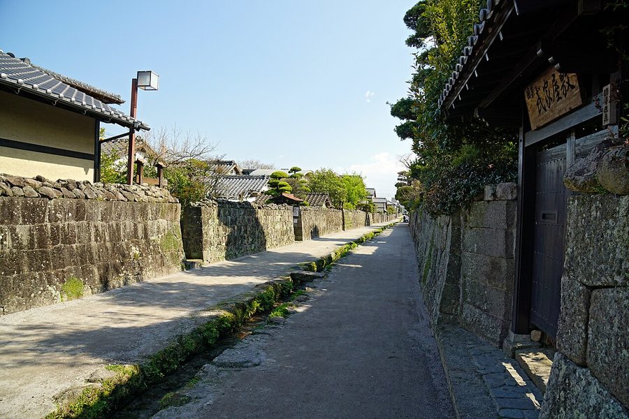 島原武家屋敷街