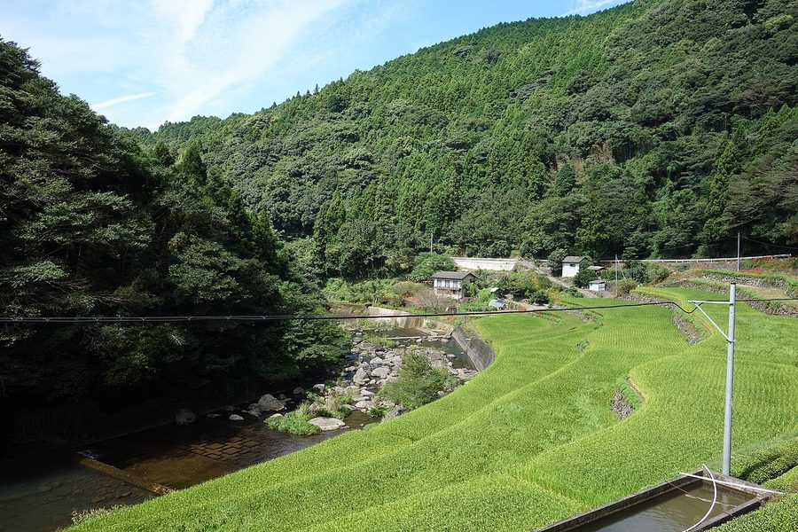 八反田郷の風景