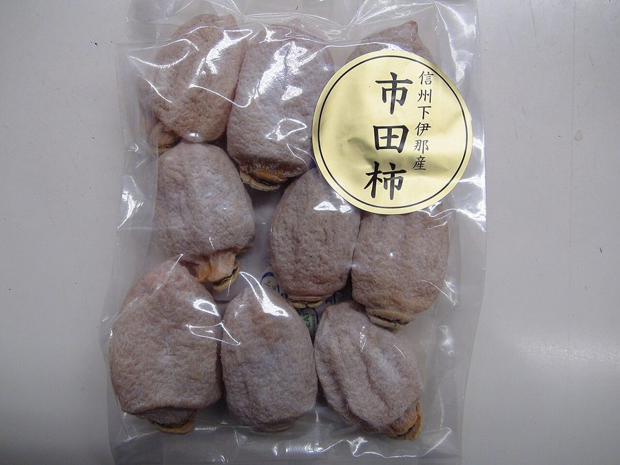 市田柿の干し柿（市販品）