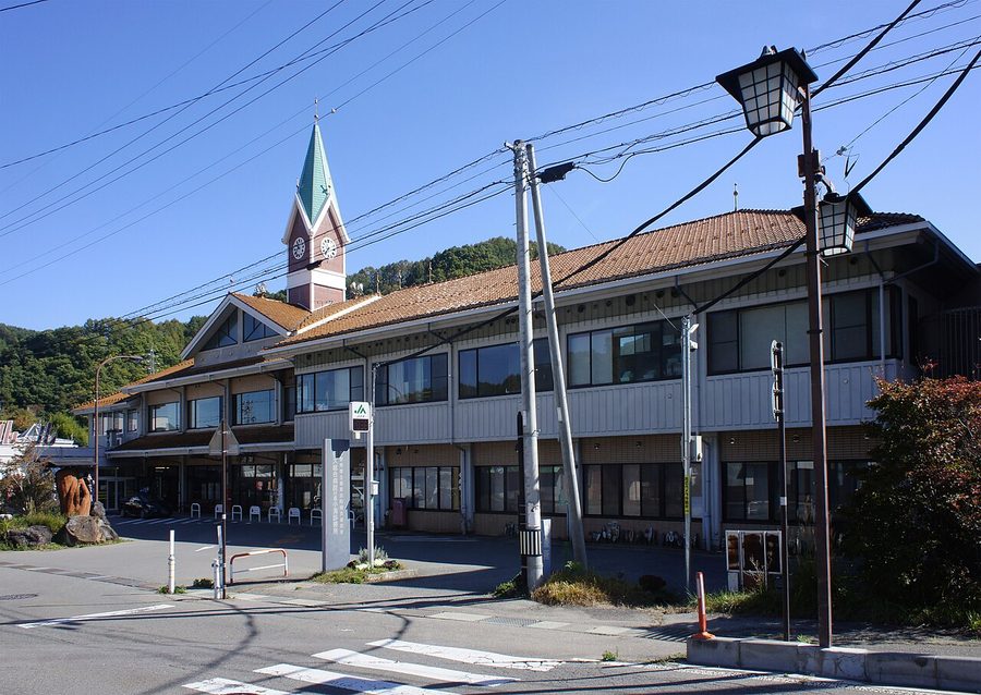 JR小海線・小海駅の駅舎
