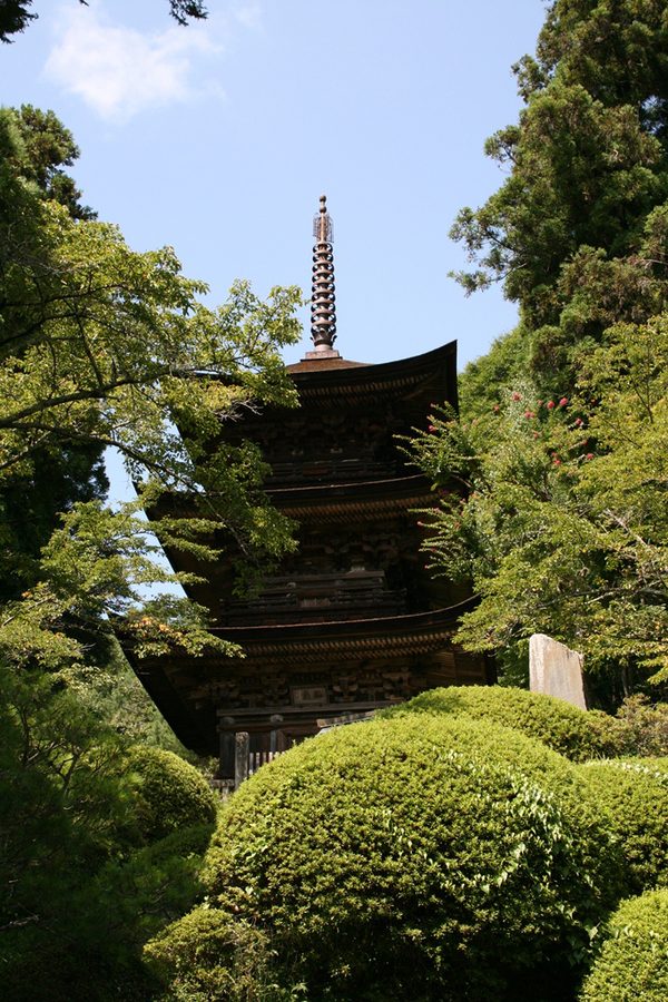 大法寺三重塔