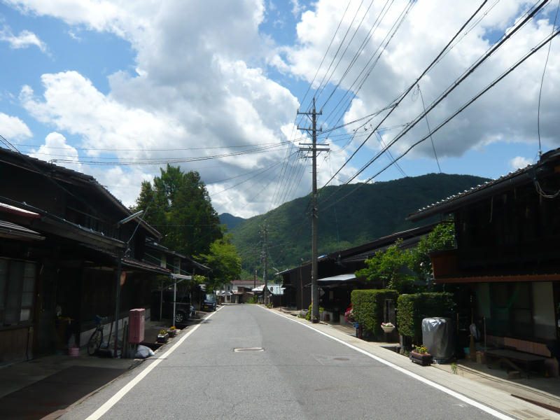 須原宿の町並み