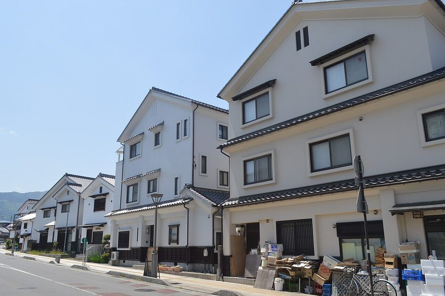 須坂の町並み