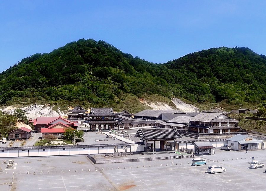 恐山の境内全景