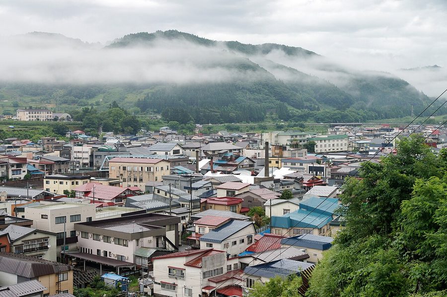 大鰐温泉街