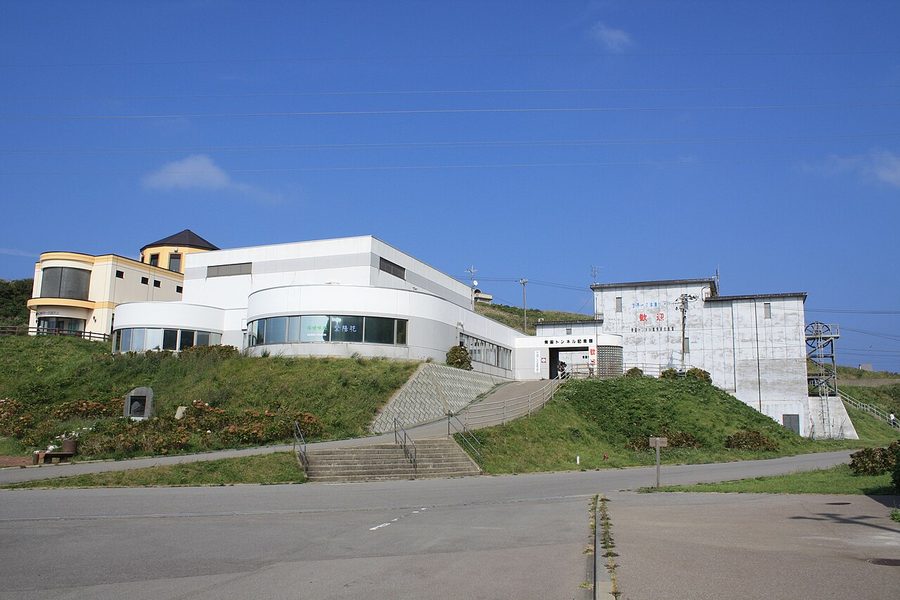 青函トンネル記念館の建物（道の駅みんまや）