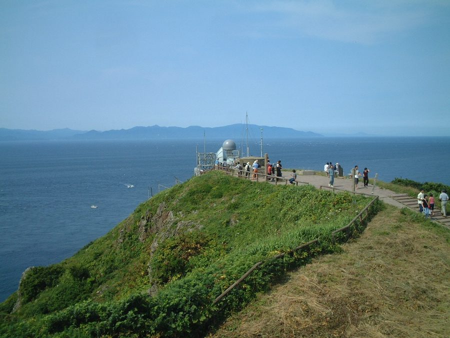 竜飛崎の展望台
