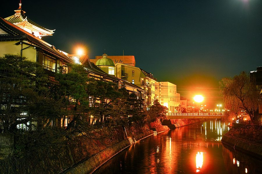 伊東温泉の夜景