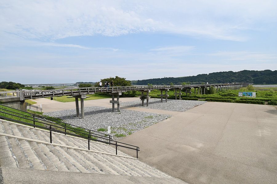 蓬萊橋の全景