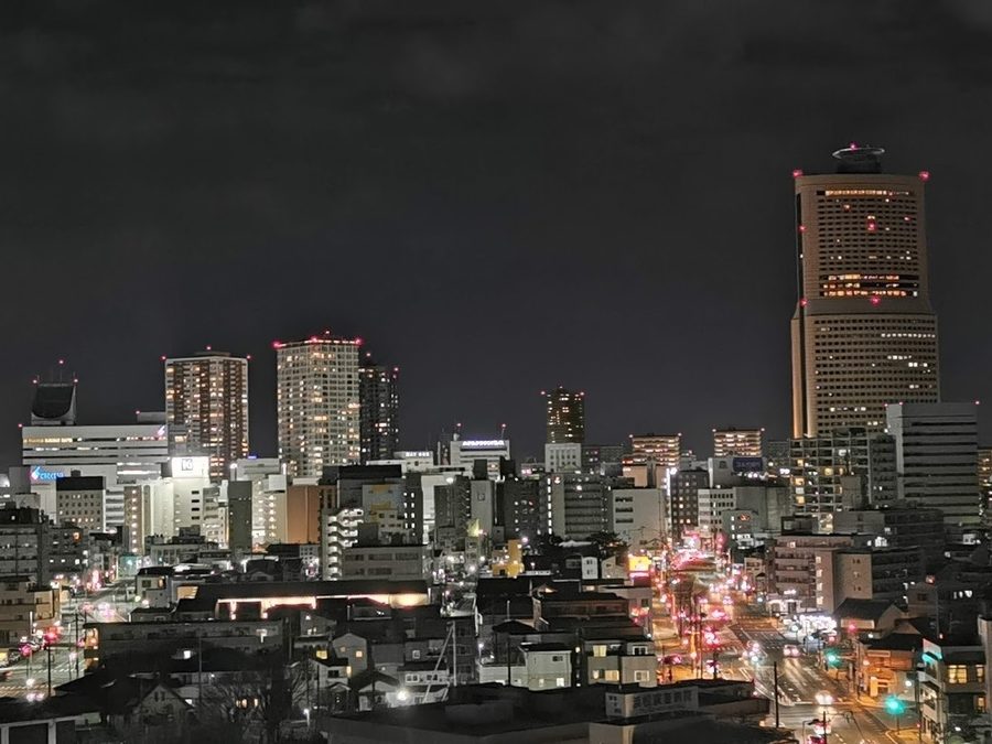 浜松市街地の夜景