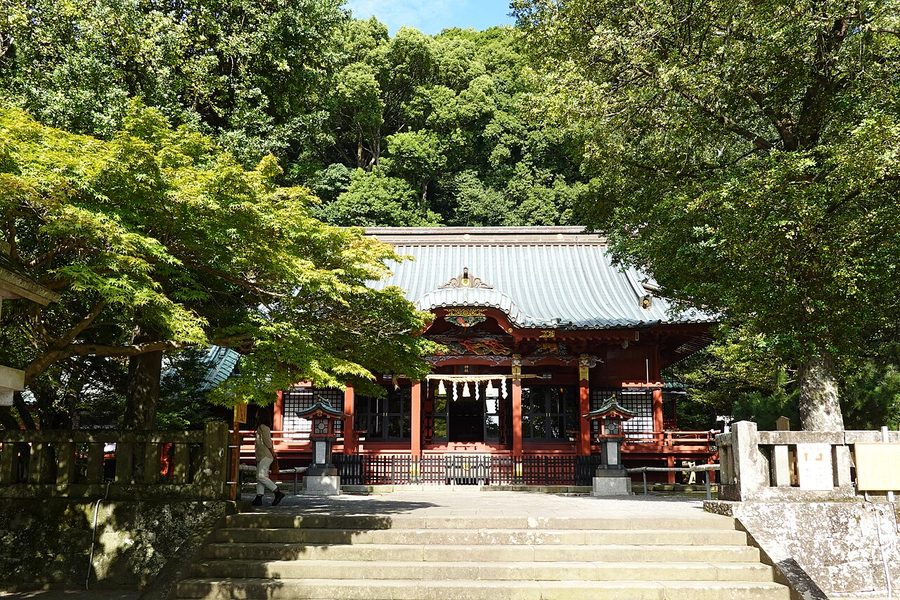 伊豆山神社の社殿
