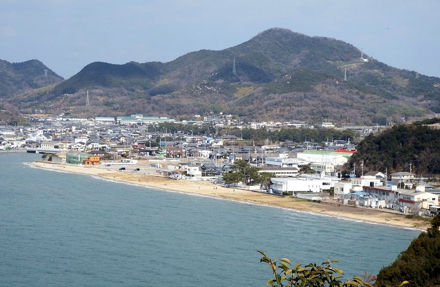 父母ヶ浜の全景