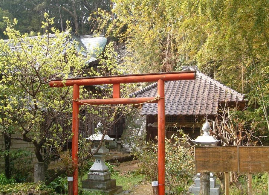 月山神社の鳥居