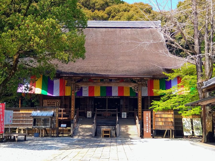 竹林寺 本堂