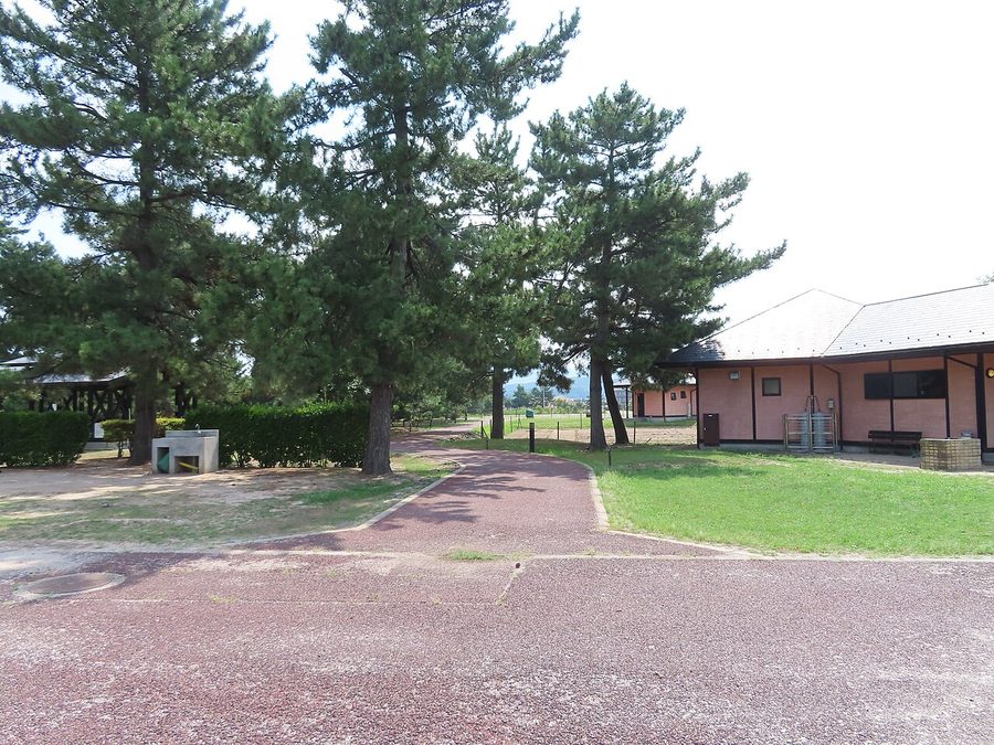 日吉津村海浜運動公園のキャンプ場