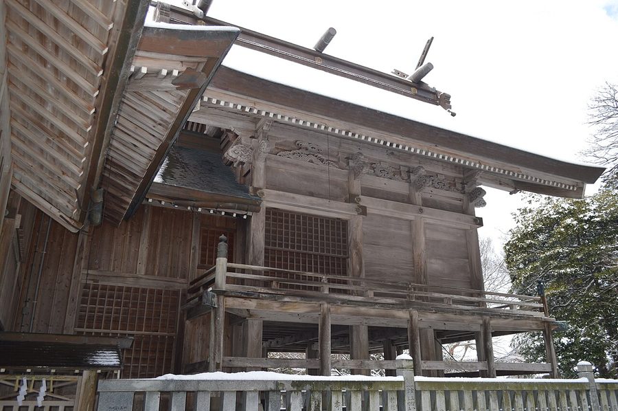 蚊屋島神社の本殿