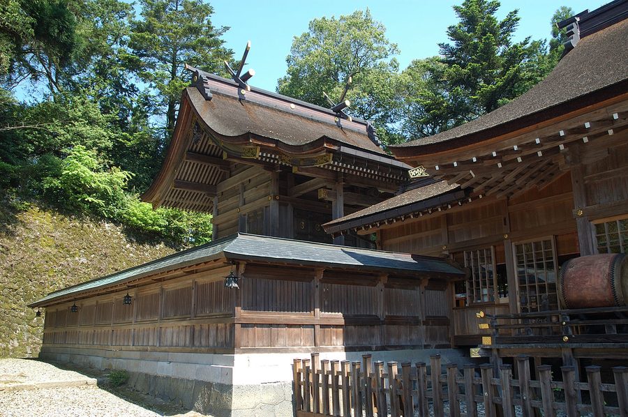 宇倍神社の社殿